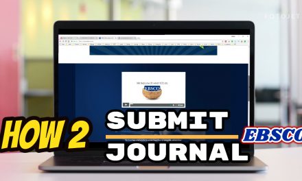 Submit Jurnal ke pengindex jurnal EBSCO