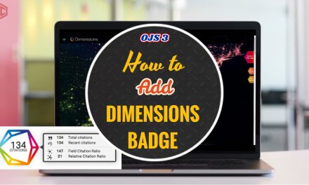 Membuat Dimension Badge OJS 3